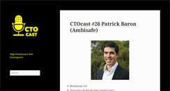 Desktop Screenshot of ctocast.com